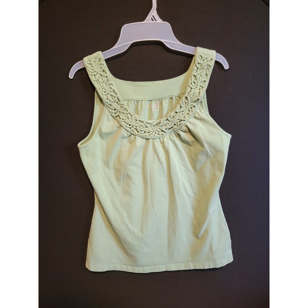 Willi Smith Braided Neck and Shoulder Tank - Women's Large